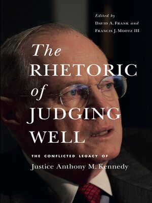 cover image of The Rhetoric of Judging Well